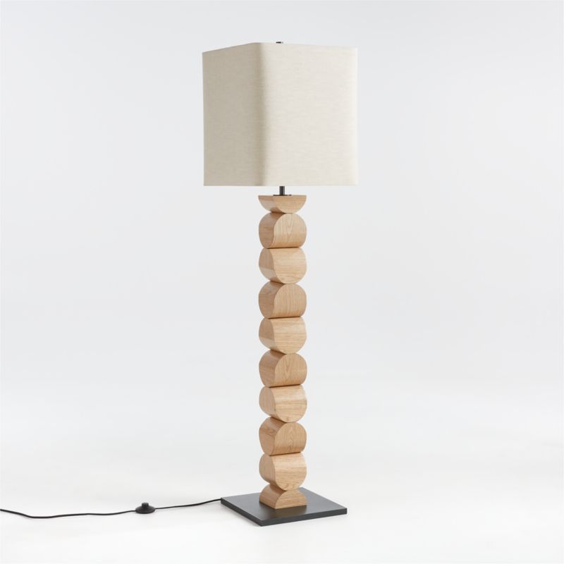Landing Wood Floor Lamp