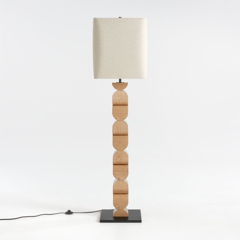 Landing Wood Floor Lamp