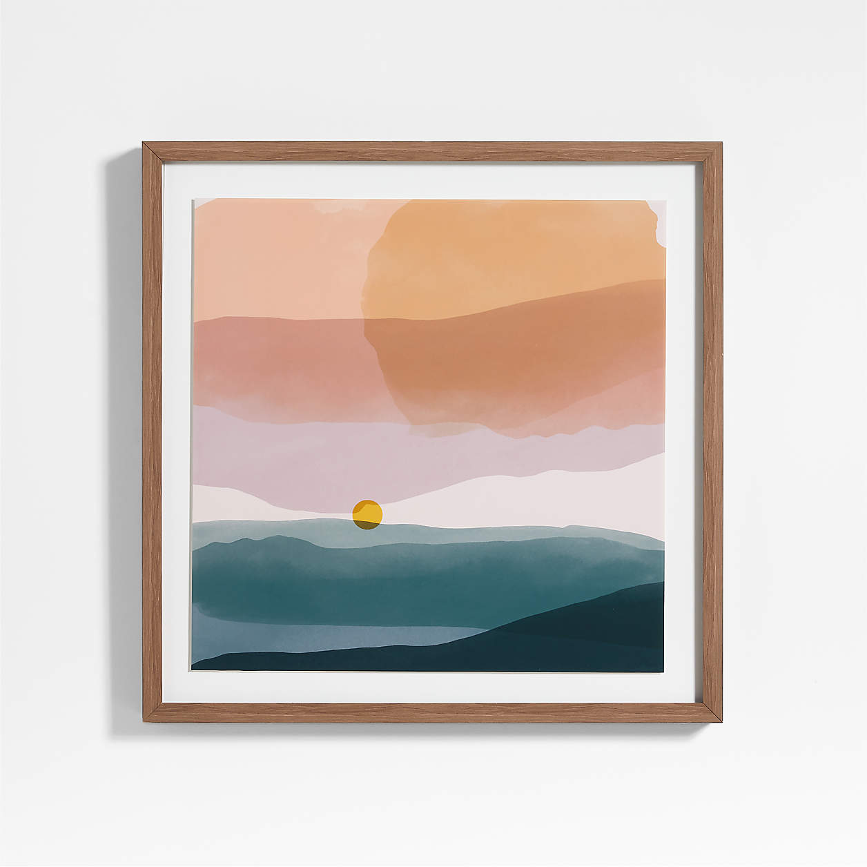 Cloud Landscape Framed Wall Art Print 