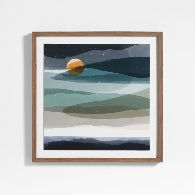 Ocean Landscape Framed Wall Art Print | Crate & Kids