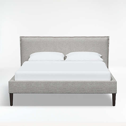 Lane Twin Boucle Elephant Low-Profile Bed