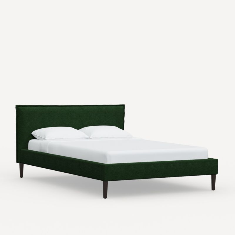 Lane King Boucle Fern Low-Profile Bed - image 5 of 8