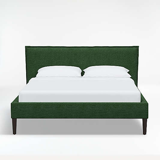 Lane Queen Boucle Fern Low-Profile Bed