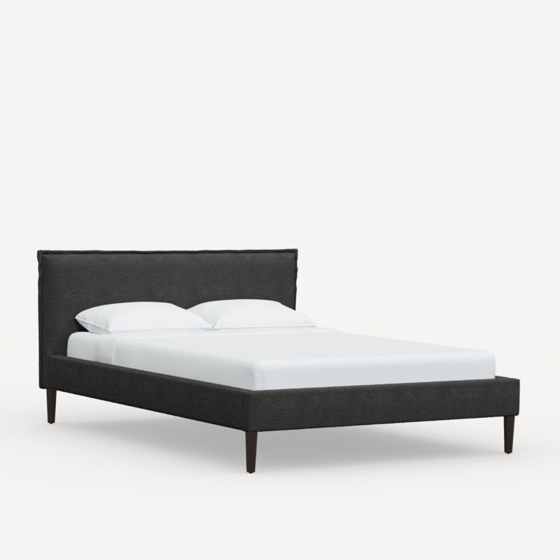 Lane King Boucle Smoke Low-Profile Bed - image 1 of 5