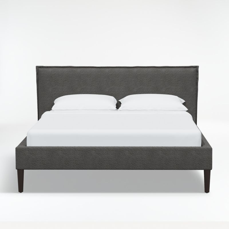 Lane King Boucle Smoke Low-Profile Bed - image 0 of 5