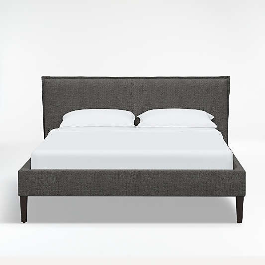 Lane King Boucle Smoke Low-Profile Bed