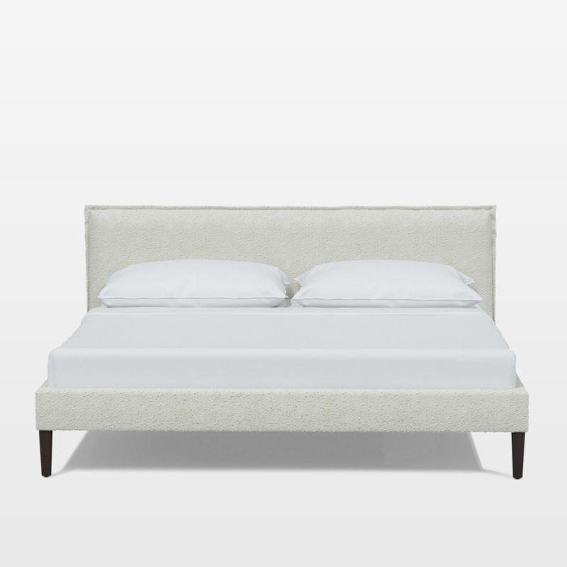 Lane King Boucle Snow Low-Profile Bed - image 0 of 8