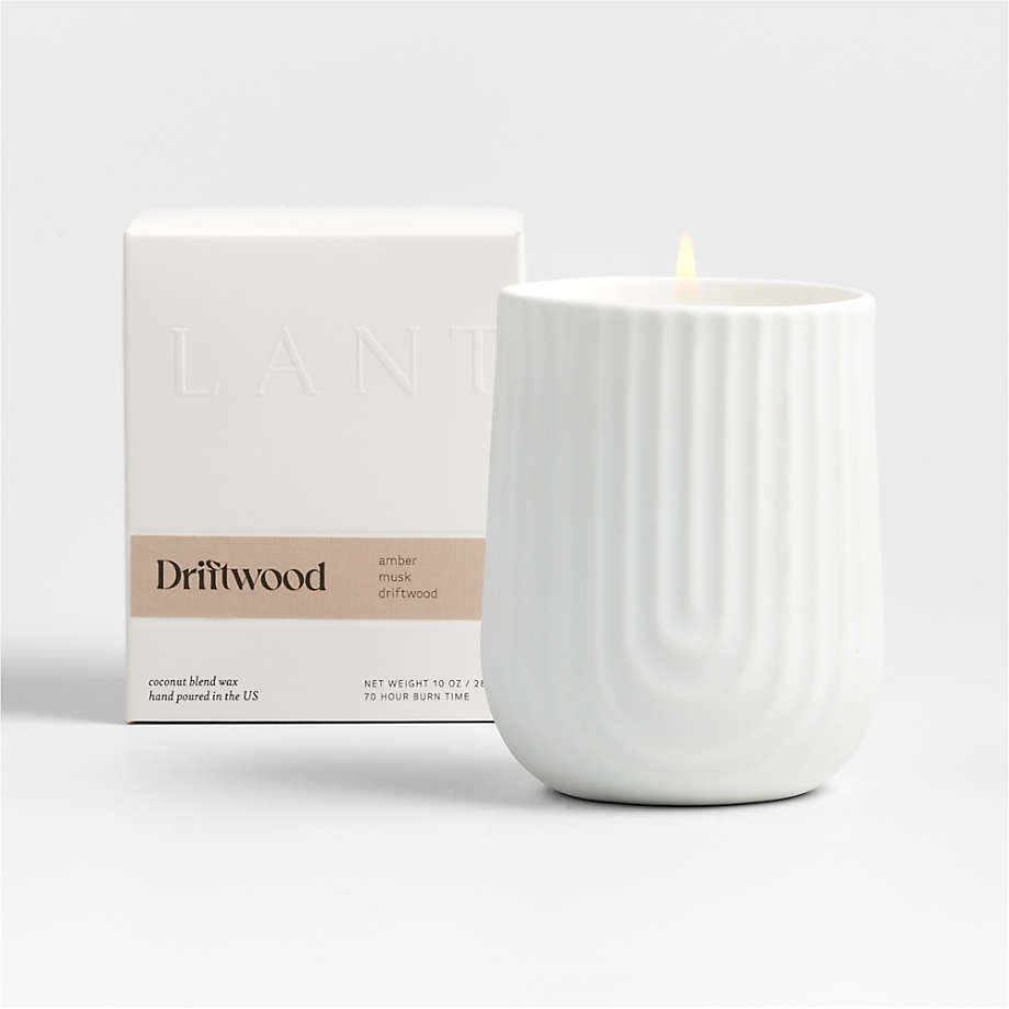 Pretty White Candles for Easy Mother's Day Gift