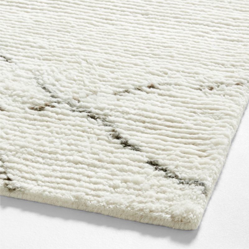 Larache Wool Moroccan White Area Rug 10'x14' - image 5 of 5