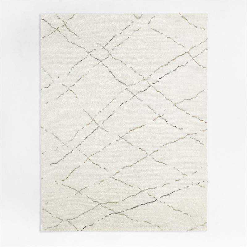 Larache Wool Moroccan White Area Rug 10'x14' - image 2 of 5