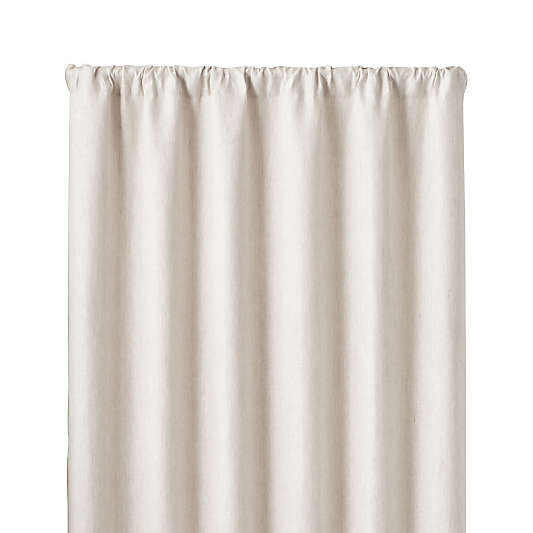 Largo Natural Linen 50"x84" Curtain Panel