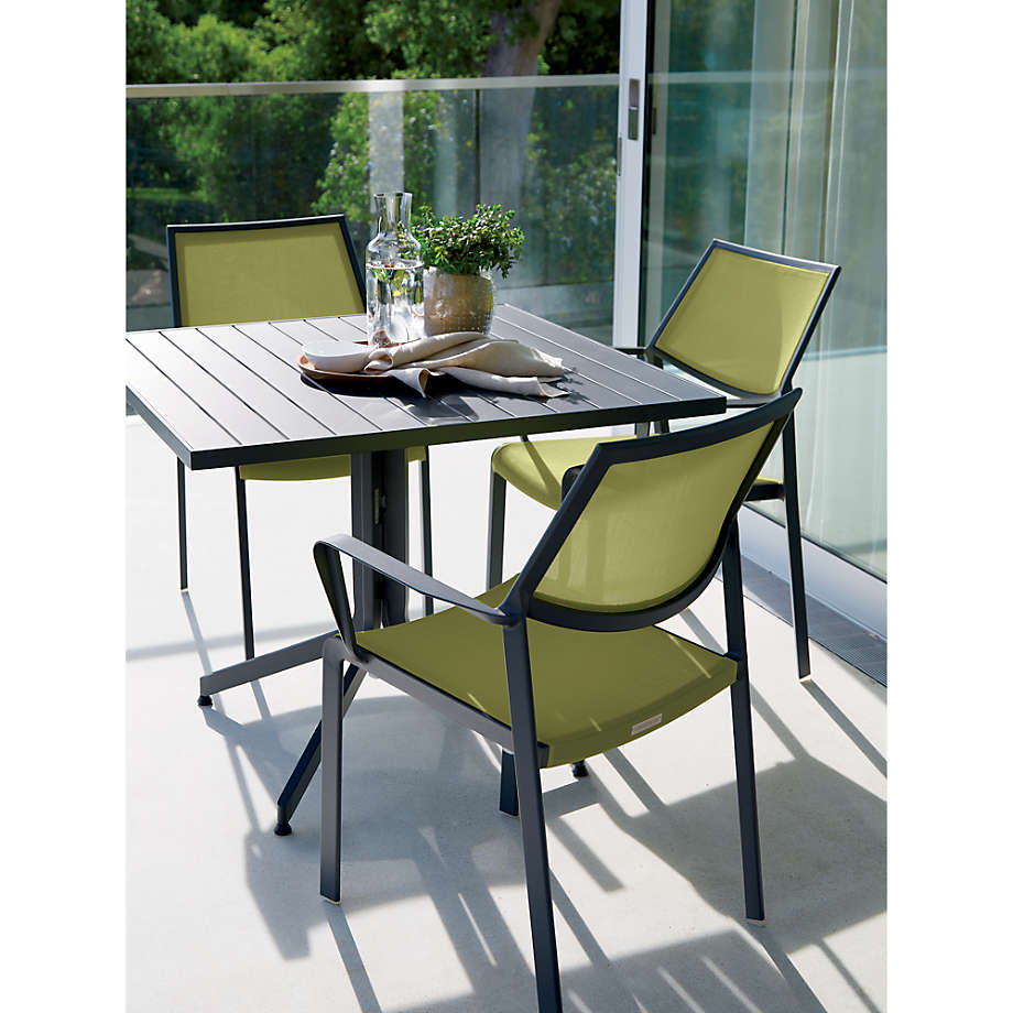 Lanai Square Fliptop Dining Table Crate Barrel