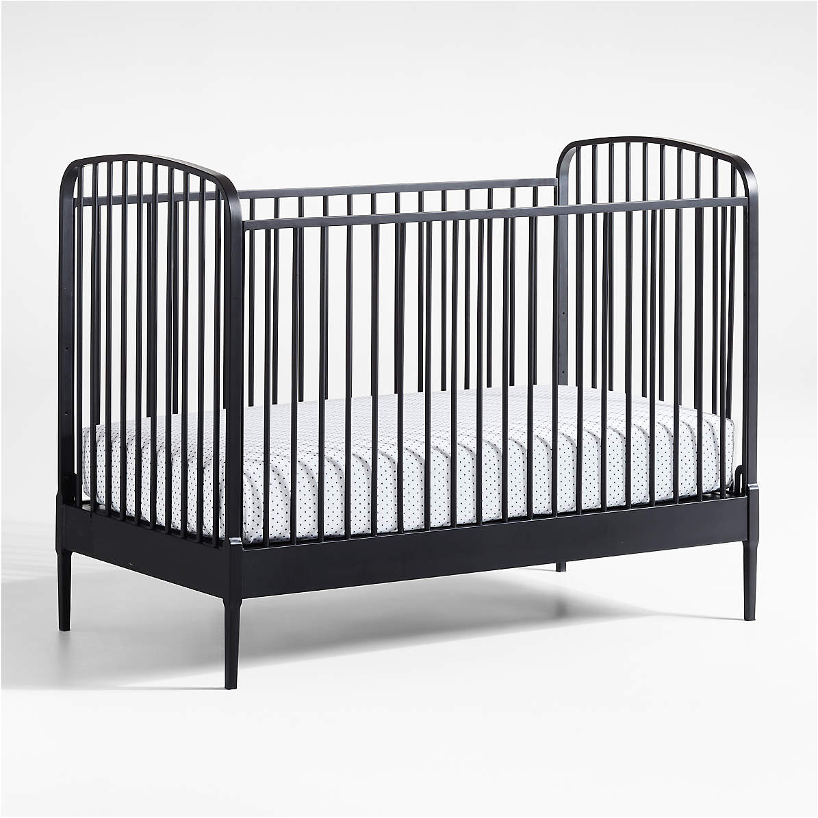 Metal store baby bed