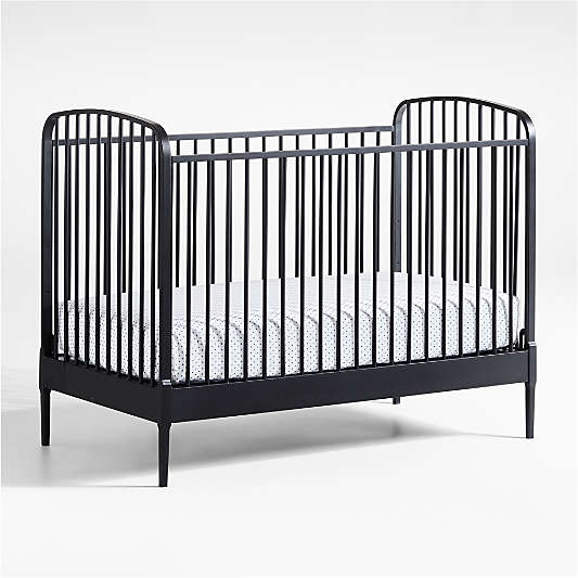 Modern Black Wood Baby Cribs for the Nursery Crate & Kids Canada
