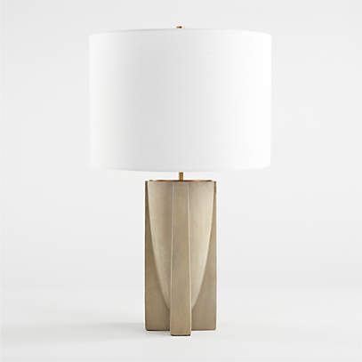 Lars Concrete Table Lamp Reviews, Crate And Barrel Table Lamps Canada