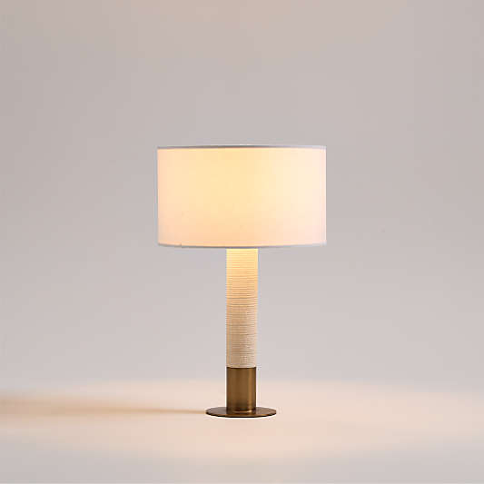Larsen Sandstone Mini Table Lamp 15"