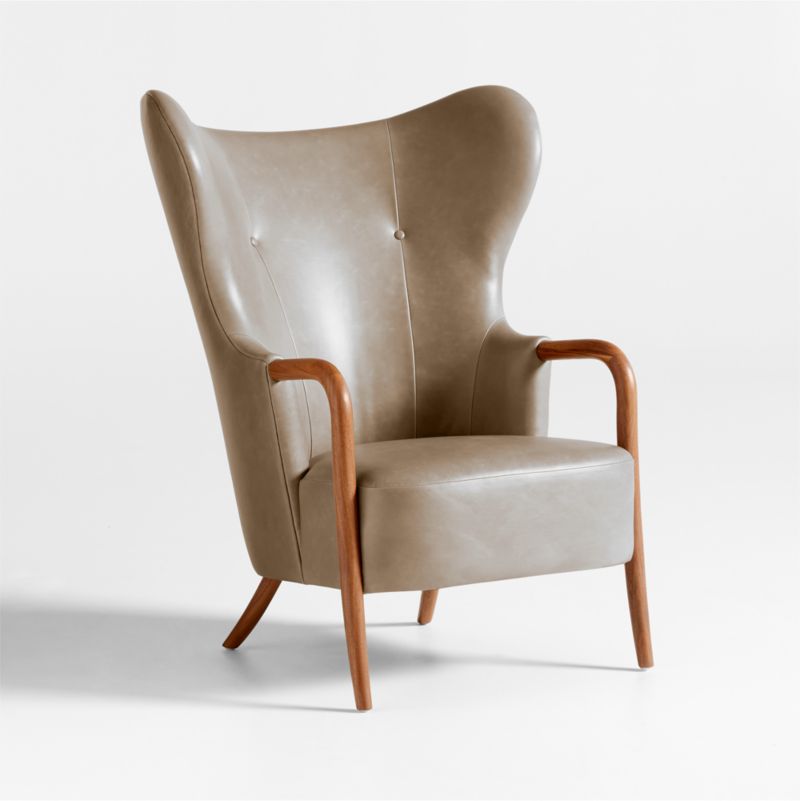 Laso Leather Accent Chair - image 0 of 9