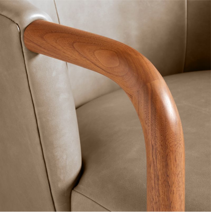 Laso Leather Accent Chair - image 7 of 9