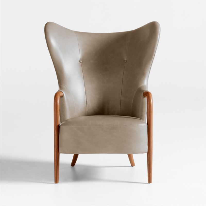 Laso Leather Accent Chair - image 5 of 9