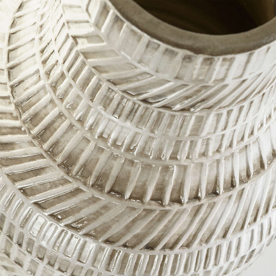 Lati Vase 12" + Reviews | Crate & Barrel