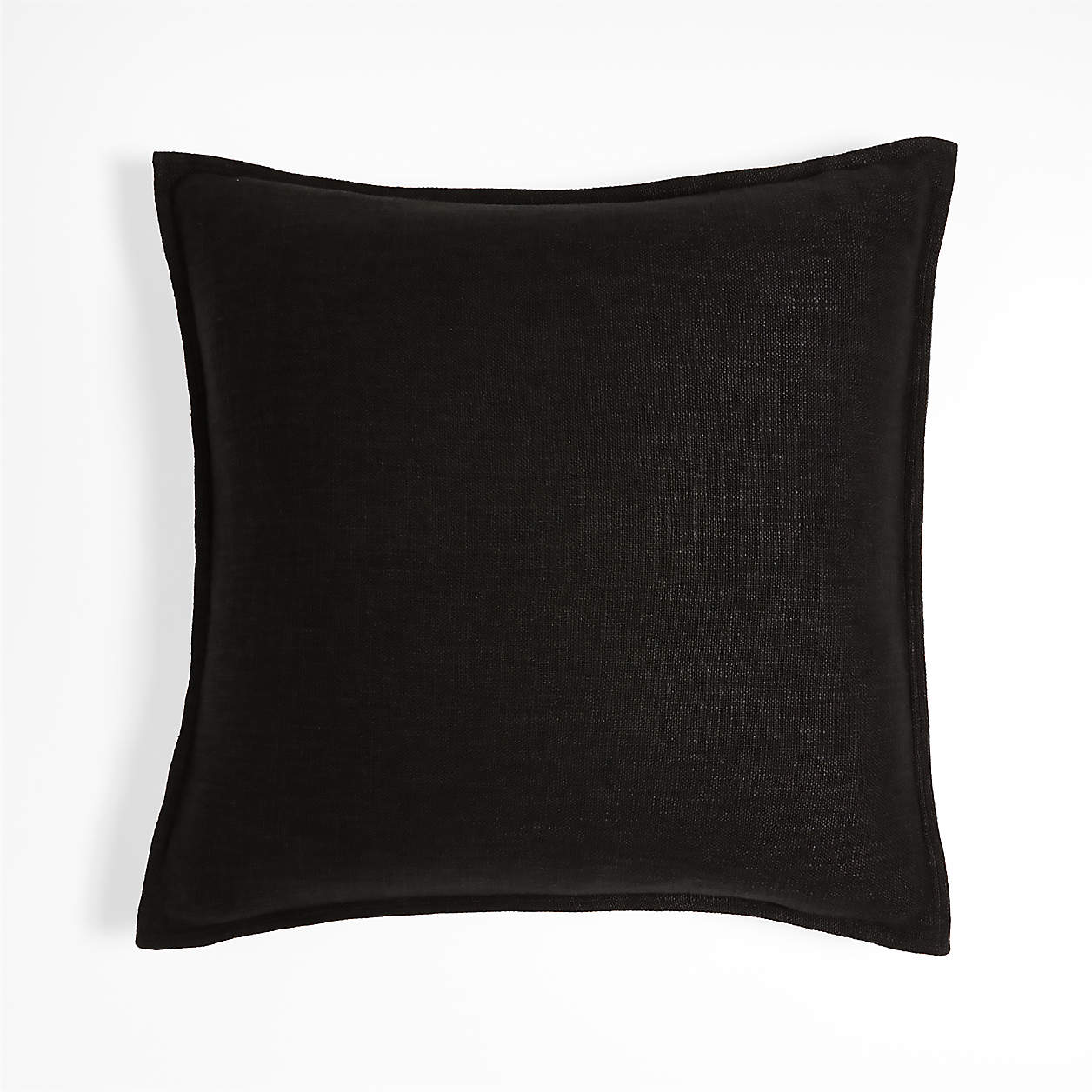 Virna Geometric Black and White Throw Pillow Arrangement Crate & Barrel