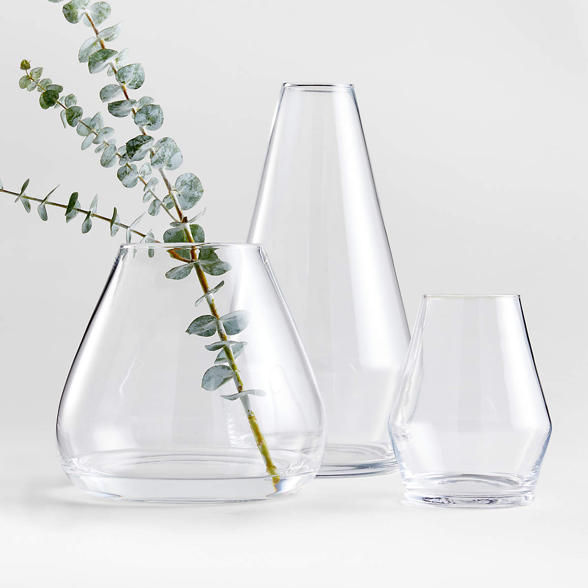 Clear Runner Vase