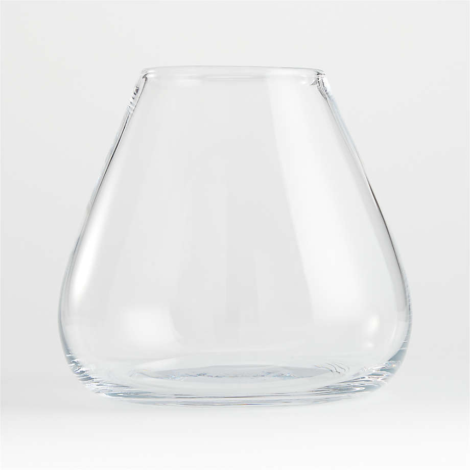 Clear Round Glass Vase Off 66, Round Glass Vase Large