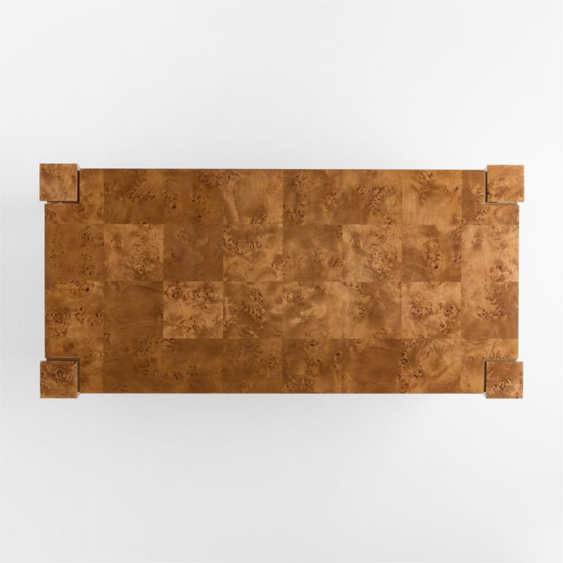 Laurent 78" Burl Wood Dining Table by Laura Harrier & Tiffany Howell - image 6 of 7