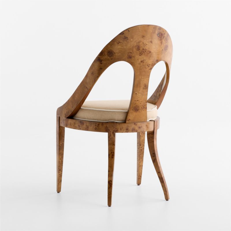 Laurent Burl Wood Dining Chair by Laura Harrier & Tiffany Howell - image 7 of 10
