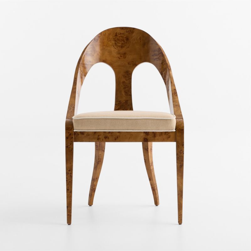 Laurent Burl Wood Dining Chair by Laura Harrier & Tiffany Howell - image 5 of 10