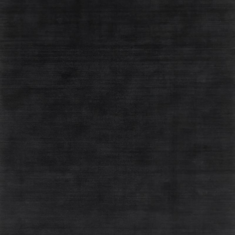 Laval Viscose Solid Black Area Rug 9'x12' - image 0 of 5