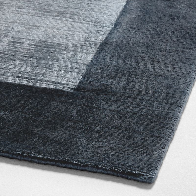 Laval Viscose Border Blue Area Rug 6'x9' - image 5 of 5