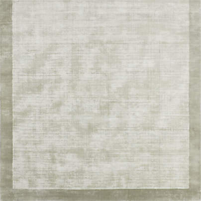 Laval Border Light Grey Area Rug 8'x10'