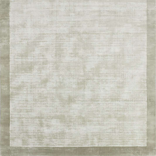 Laval Border Light Grey Area Rug