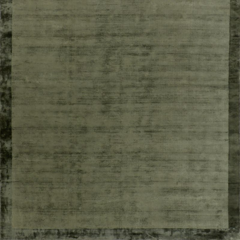 Laval Viscose Solid Grey Area Rug 8'x10'