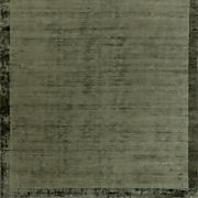 Laval Border Viscose Green Area Rug 8'x10'