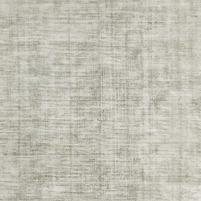 Laval Viscose Handwoven Solid Grey Area Rug 9'x12'