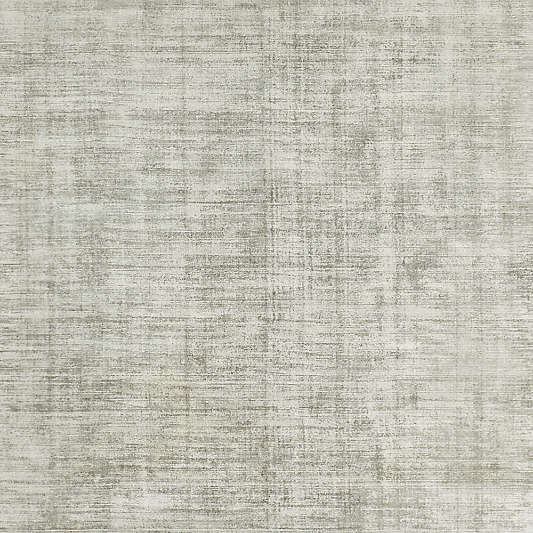 Laval Viscose Solid Grey Area Rug 6'x9'