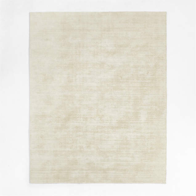 Alfredo Ivory Wool Area Rug 6'x9' + Reviews Crate & Barrel