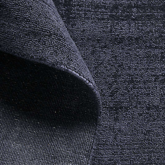 Laval Performance Handwoven Blue Rug Swatch 12"x18"