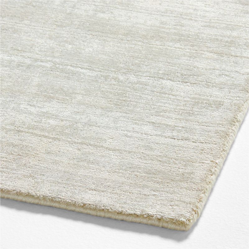 Laval Viscose Solid Silver Area Rug 8'x10' - image 6 of 6