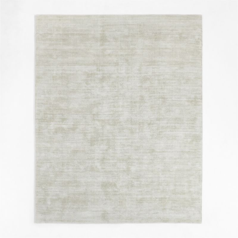 Laval Viscose Solid Silver Area Rug 8'x10' - image 2 of 6