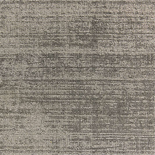 Laval Viscose Handwoven Solid Taupe Area Rug 8'x10'