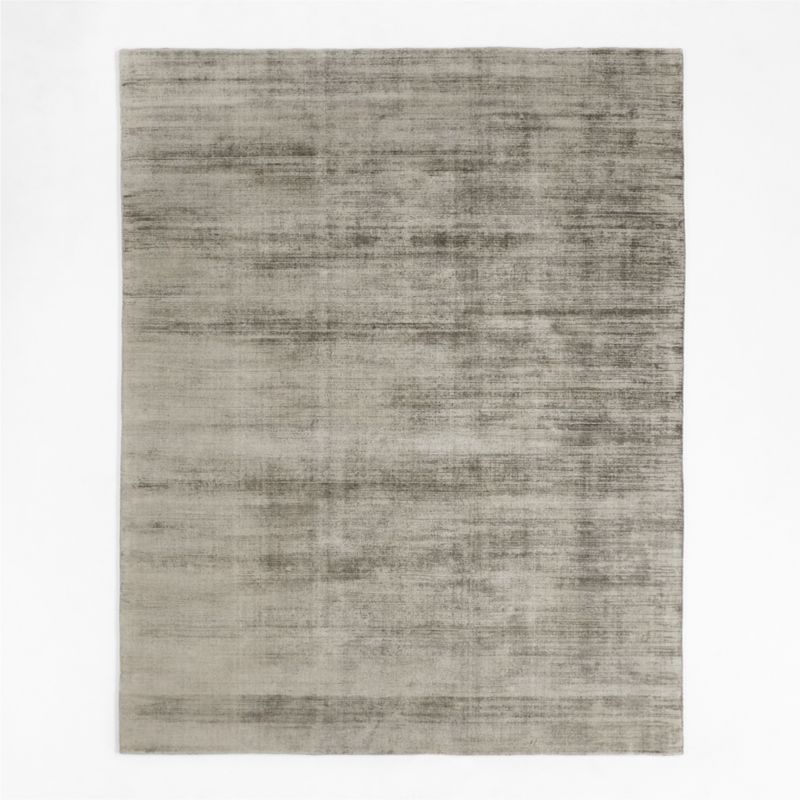 Laval Viscose Solid Taupe Area Rug 10'x14' - image 2 of 5