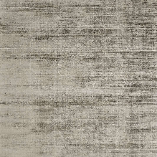 Laval Viscose Solid Taupe Area Rug 8'x10'