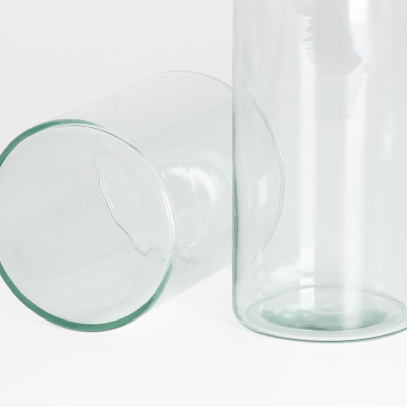 Lavinia Recycled Green Double Old-Fashioned Glass