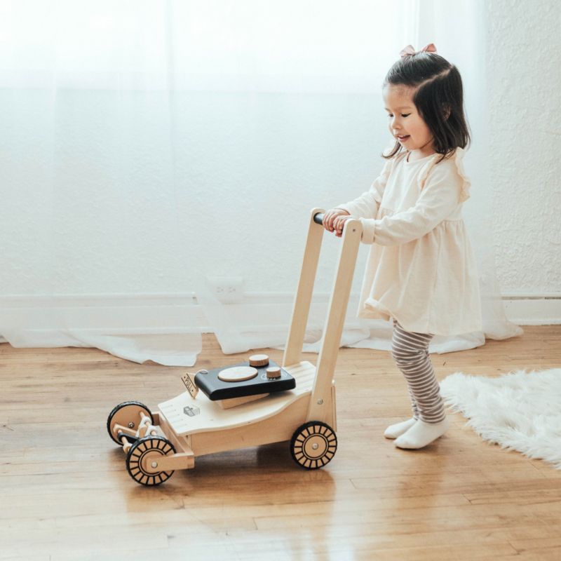 Wonder & Wise by Asweets Wooden Kids Toy Lawn Mower - image 6 of 10