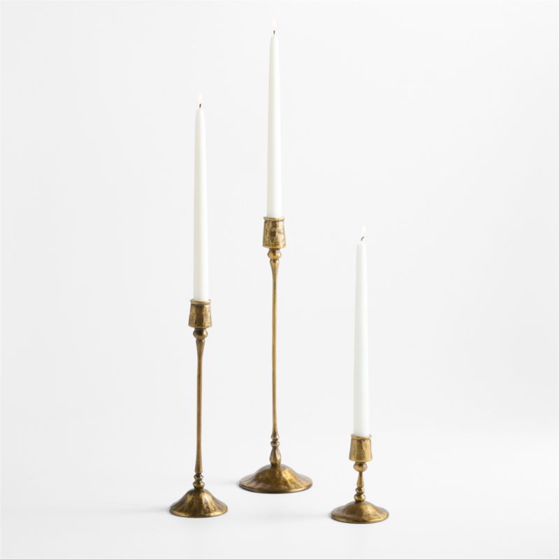 Luce Mini Brass Taper Holder 4.5" - image 1 of 8