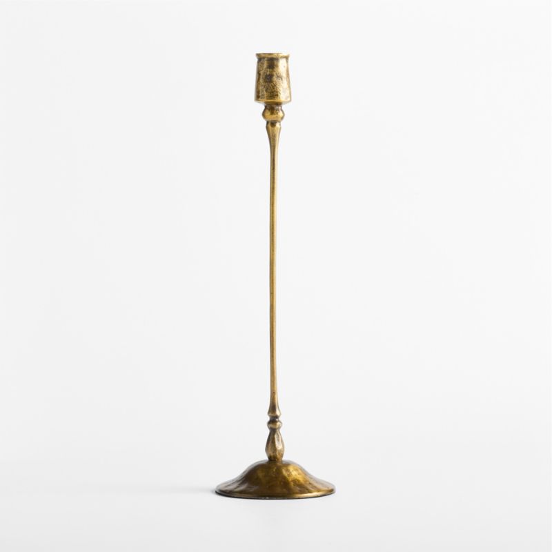 Luce Medium Brass Taper Holder 16" - image 4 of 8