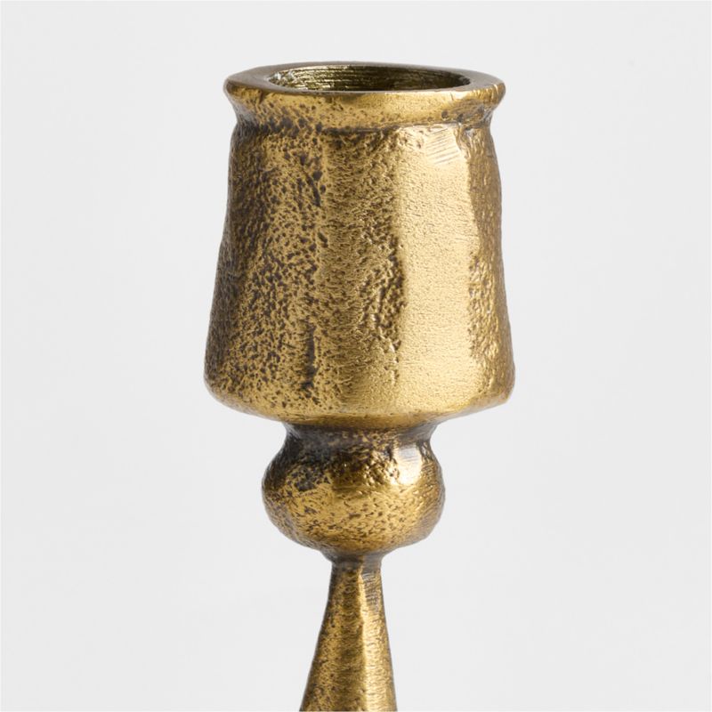 Luce Mini Brass Taper Holder 4.5" - image 5 of 8